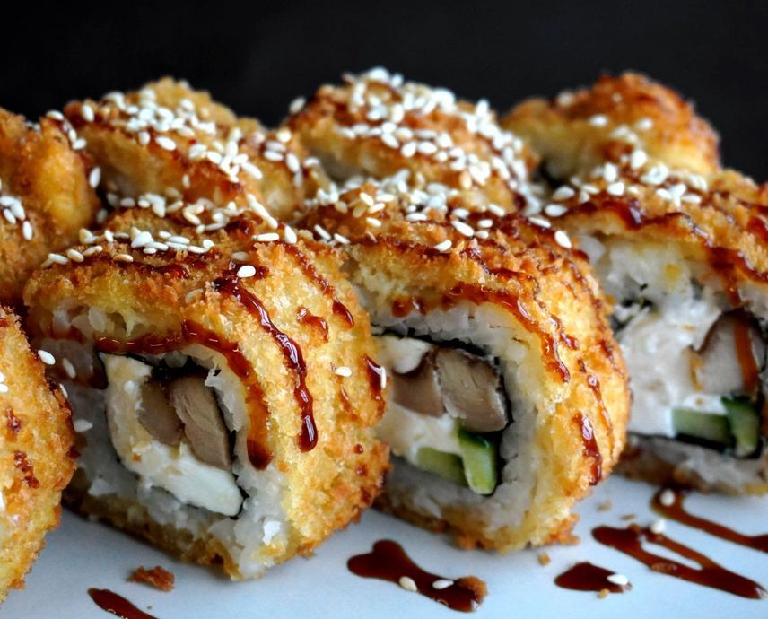 Урамаки темпура ролл